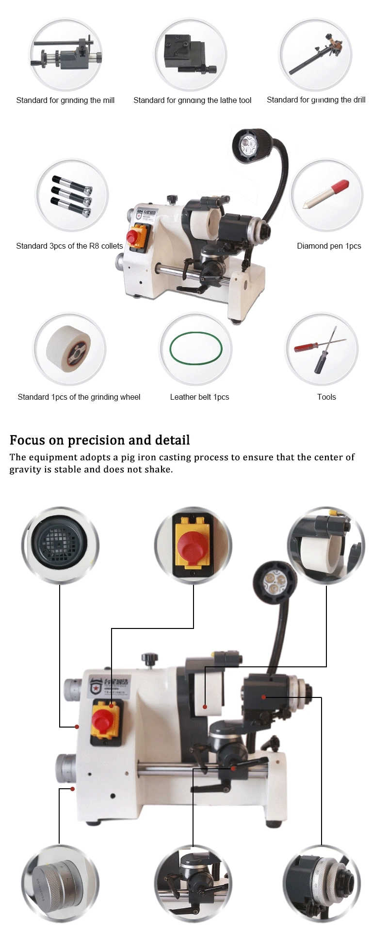 Txzz Tx-U2 High Precision Universal Multifunctional Knife Grinder with CE Certificate